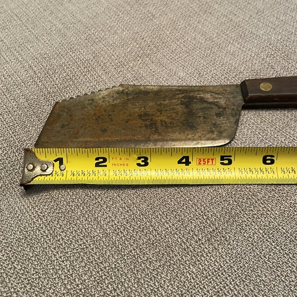Vintage Meat Cleaver Antique Knife - Picture 5 of 10